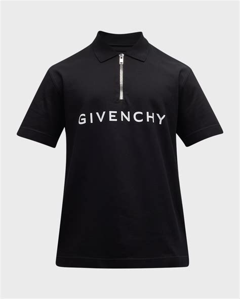 givenchy cotton piqué polo shirt|Givenchy polo shirts for men.